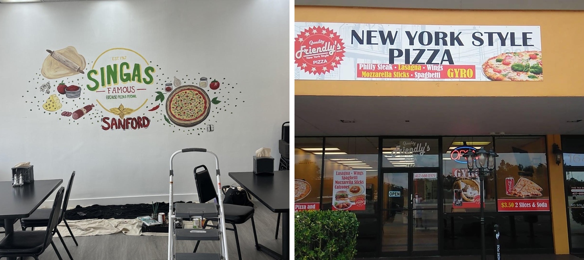 Friendly's Pizza New York Style Menu