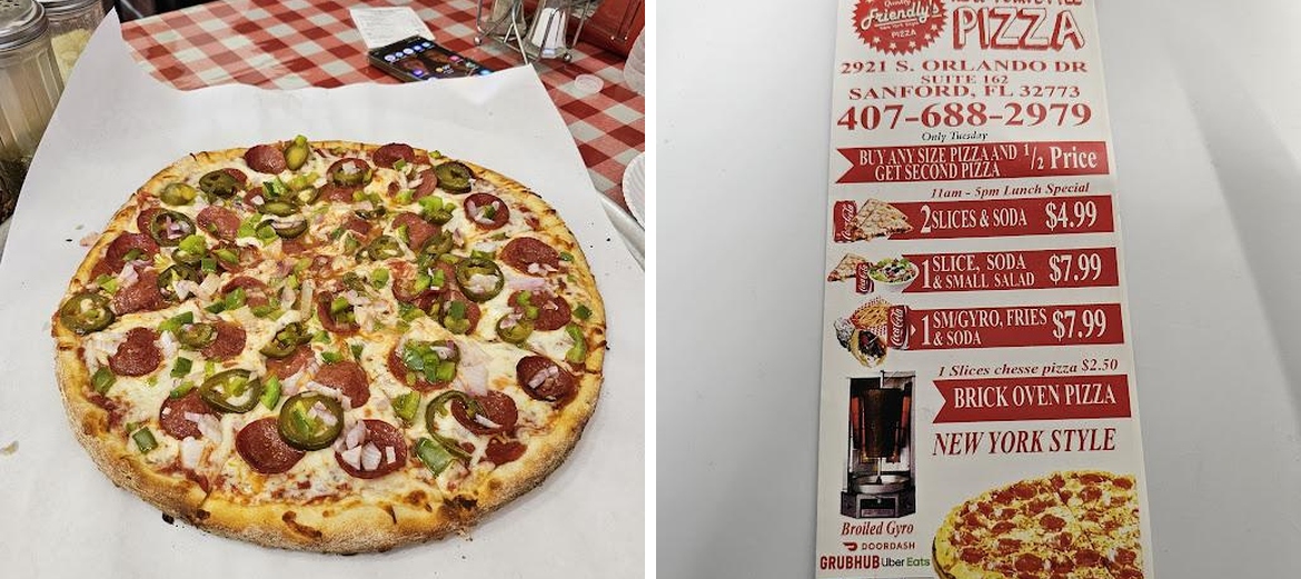 Friendly's Pizza New York Style