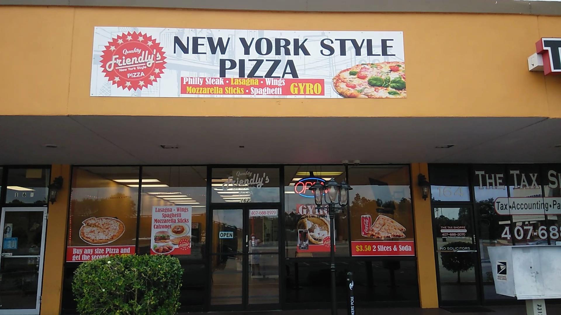 Friendly's Pizza New York Style